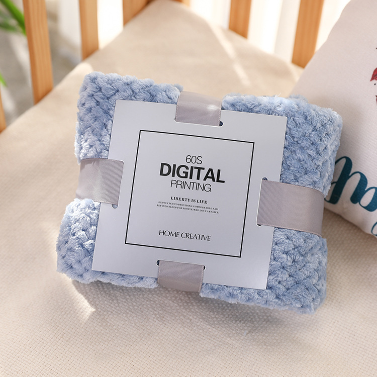 Sofflin Detská flanelová deka na zavinovanie, zima a jeseň, polyesterové vlákno, jednofarebná, pre dojčatá a malé deti (1–3 roky)