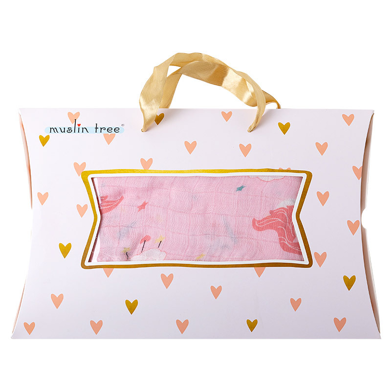 Muslintree/Cotton Tree Bambusové vlákno – Letný prebalovacia šatka pre novorodencov, vzor zvierat/animovaný