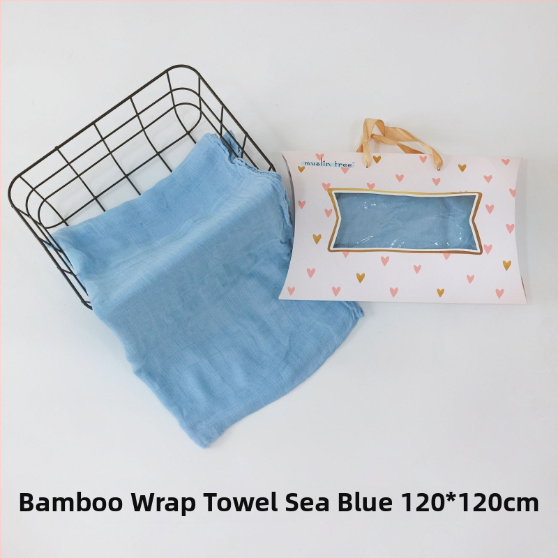 Muslintree/Cotton Tree Bambusové vlákno – Letný prebalovacia šatka pre novorodencov, vzor zvierat/animovaný