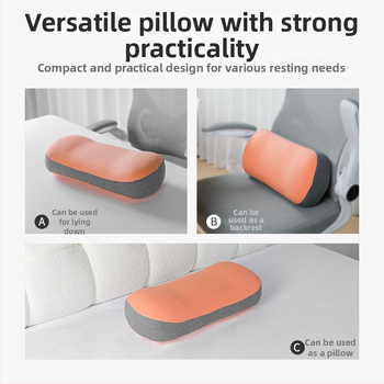 Prenosný vankúš z prírodného latexu na cestovanie, obsah latexu 80–90%, výška jadra 10–15 cm, jednostranný fleece materiál, dostupná personalizácia