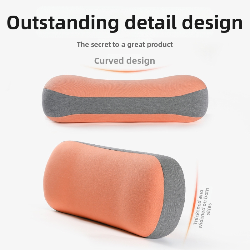 Prenosný vankúš z prírodného latexu na cestovanie, obsah latexu 80–90%, výška jadra 10–15 cm, jednostranný fleece materiál, dostupná personalizácia