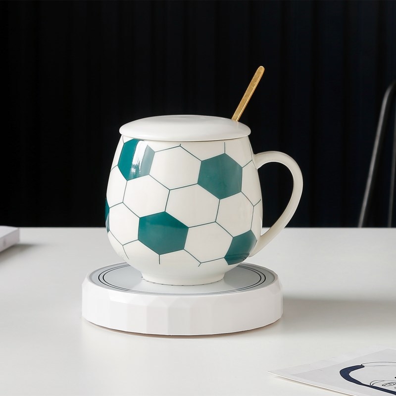 Κεραμική κούπα με θέμα το ποδόσφαιρο – Παγκόσμιο Κύπελλο, μάρκα Yishuangpin, στυλ Soccer Cup, κωδικός προϊόντος 1101