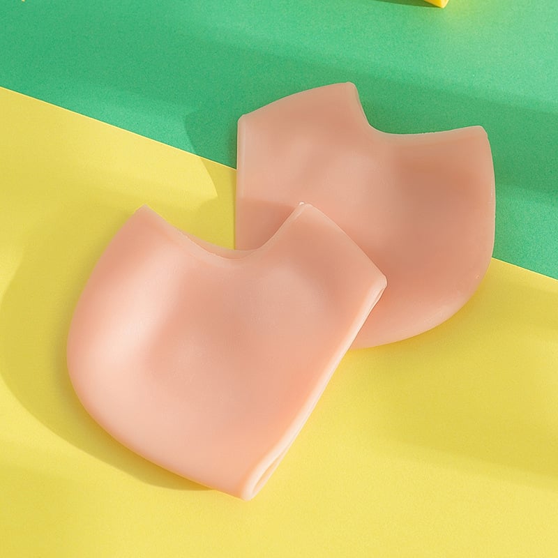 Silikónový ochranný kryt na päte s krémom na nohy | Materiál SBES | Celoročné použitie