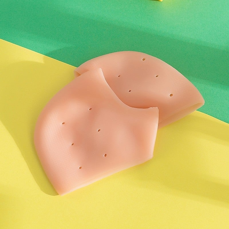 Silikónový ochranný kryt na päte s krémom na nohy | Materiál SBES | Celoročné použitie