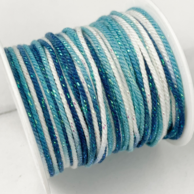 DIY doplnky: ručne tkané vlákno lano na náramky (jar 2025)