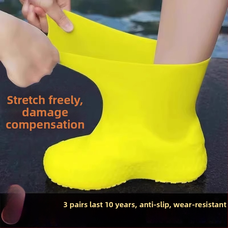 Apavu pārsegi, atkārtoti lietojami, ūdensizturīgi, pretslīdēšana, silikona materiāls, universāls