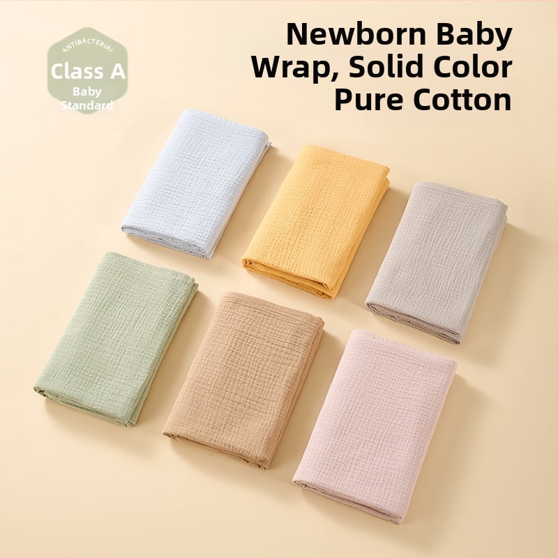 Бебешка двойнослойна марля кърпа, чист памук, тегло 100-200 g, за всички сезони, персонализирана обработка