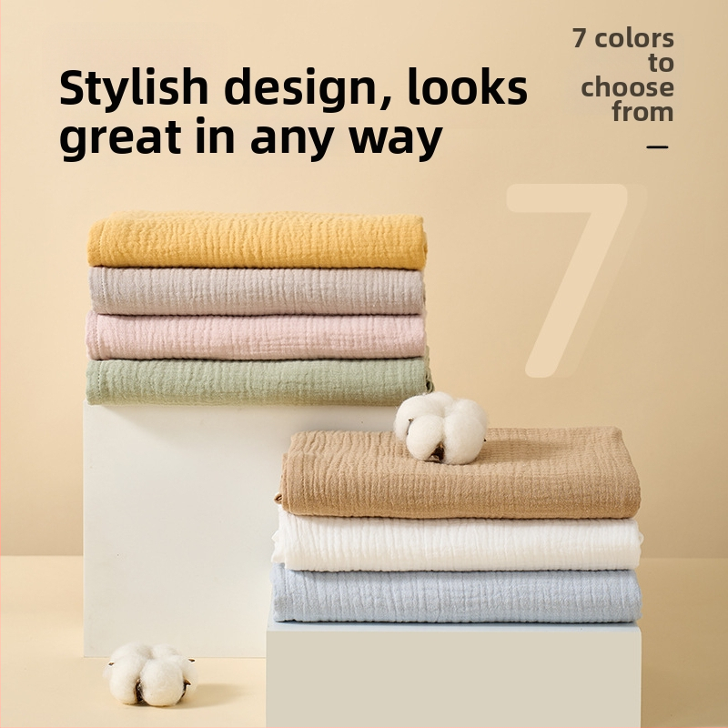 Dvojvrstvový gázný uterák pre deti, 100% bavlna, hmotnosť 100-200 g, všetky ročné obdobia, možnosť personalizácie