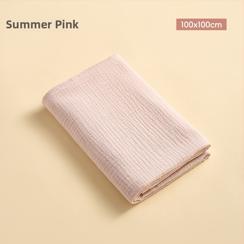 Бебешка двойнослойна марля кърпа, чист памук, тегло 100-200 g, за всички сезони, персонализирана обработка