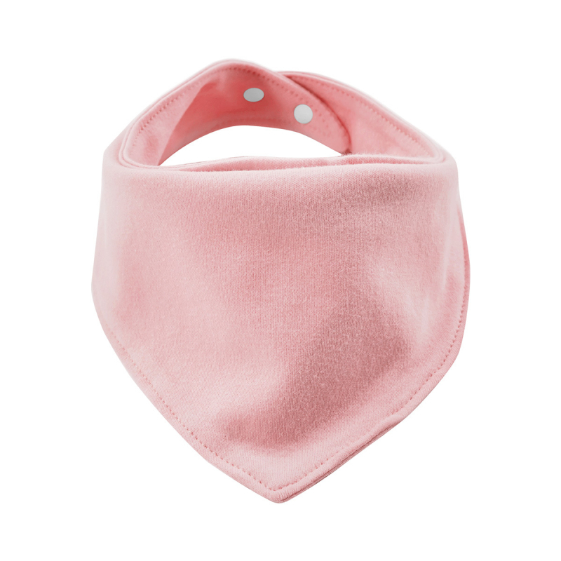 Minizone trojuholníkový detský bryndák na zapínanie, bavlna, proti zašpineniu, pre novorodencov 0–12 mesiacov