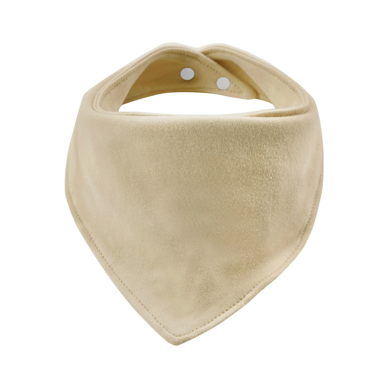 Minizone trojuholníkový detský bryndák na zapínanie, bavlna, proti zašpineniu, pre novorodencov 0–12 mesiacov