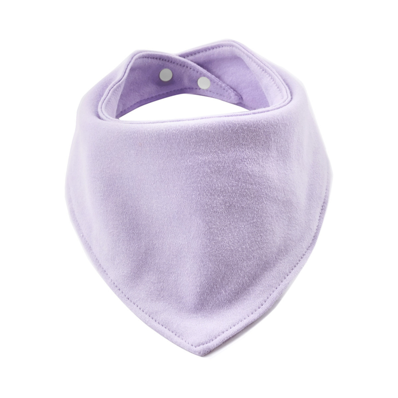 Minizone trojuholníkový detský bryndák na zapínanie, bavlna, proti zašpineniu, pre novorodencov 0–12 mesiacov