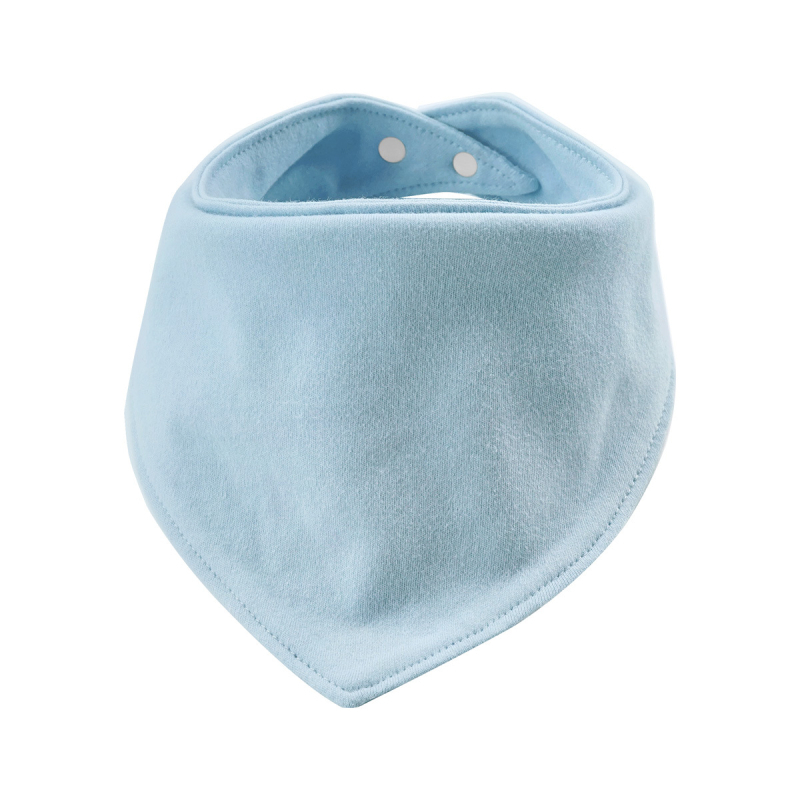 Minizone trojuholníkový detský bryndák na zapínanie, bavlna, proti zašpineniu, pre novorodencov 0–12 mesiacov