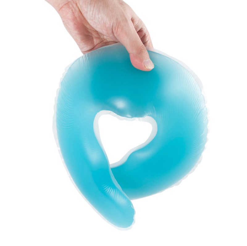 Vankúš na tvár s U-tvarom, umelý latex, výška pod 5 cm, obsah latexu pod 70%, značka LAKAKA