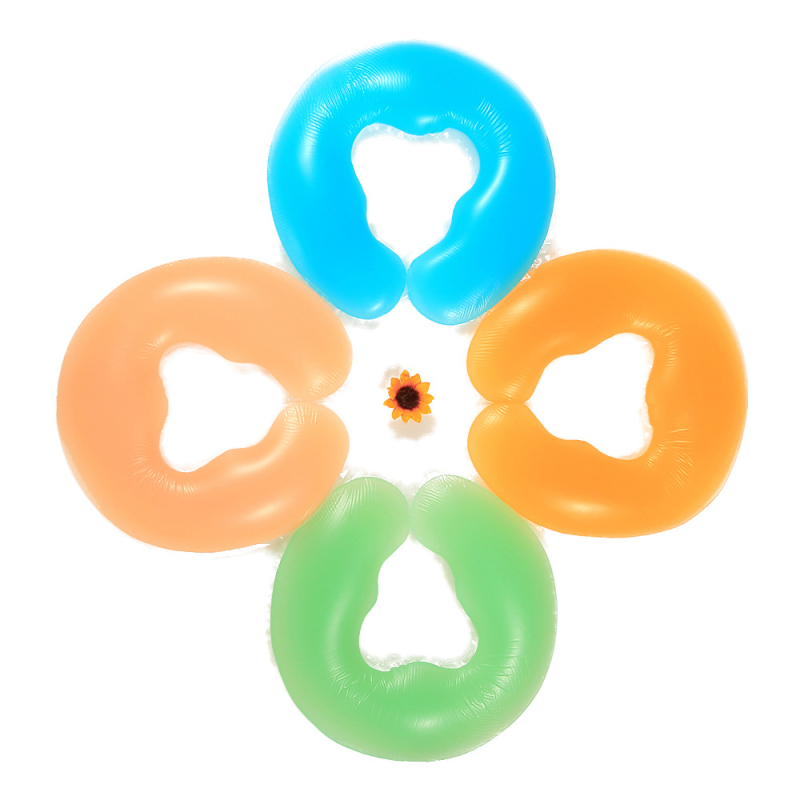 Vankúš na tvár s U-tvarom, umelý latex, výška pod 5 cm, obsah latexu pod 70%, značka LAKAKA