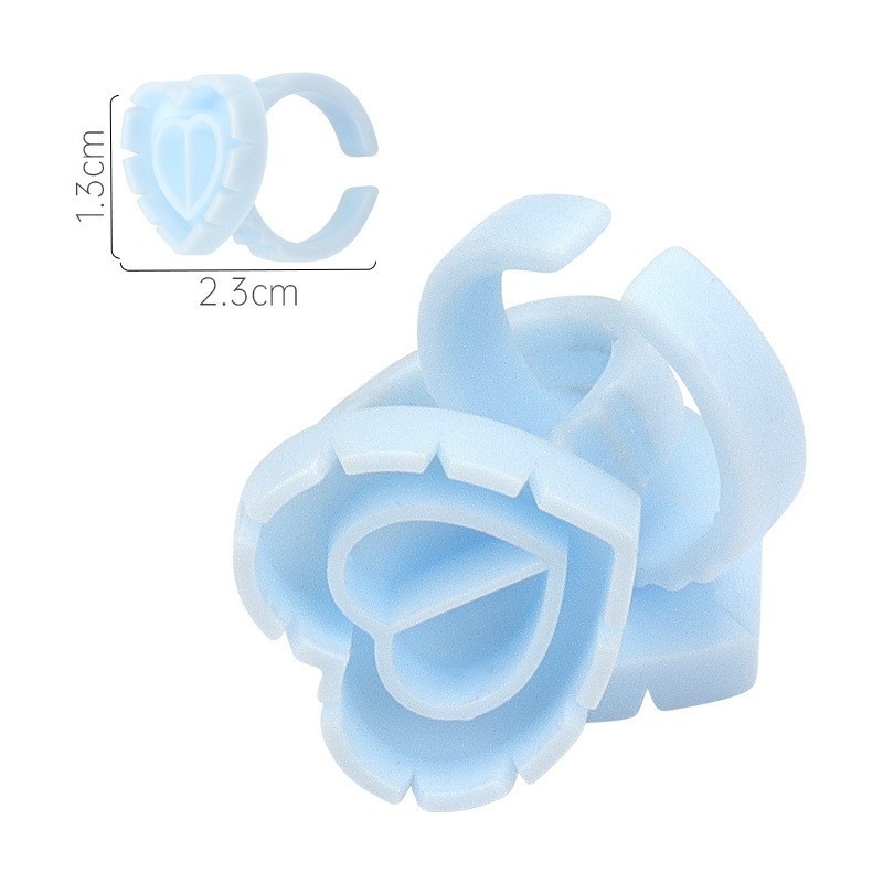 Pohár s flip-top uzáverom pre tetovanie mihalníc a obočia, 45 g, 360 kusov