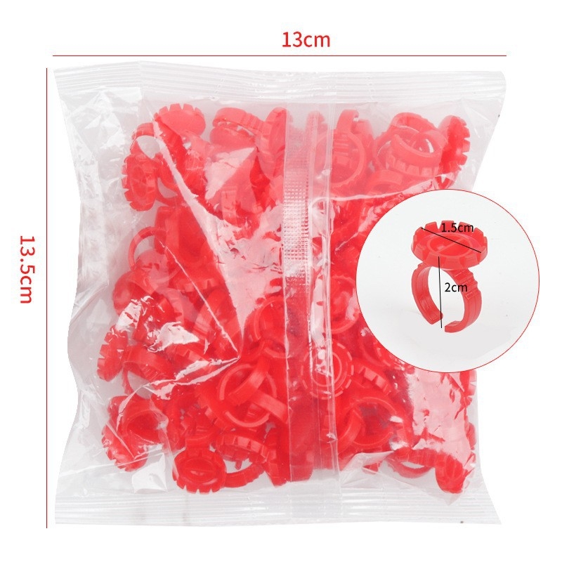 Pohár s flip-top uzáverom pre tetovanie mihalníc a obočia, 45 g, 360 kusov