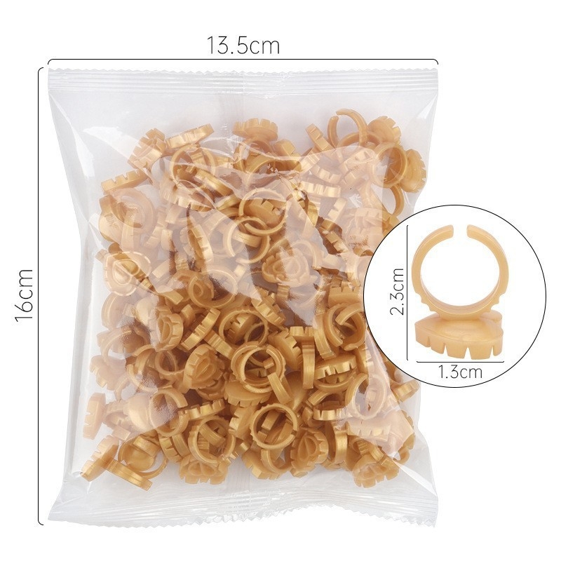 Pohár s flip-top uzáverom pre tetovanie mihalníc a obočia, 45 g, 360 kusov