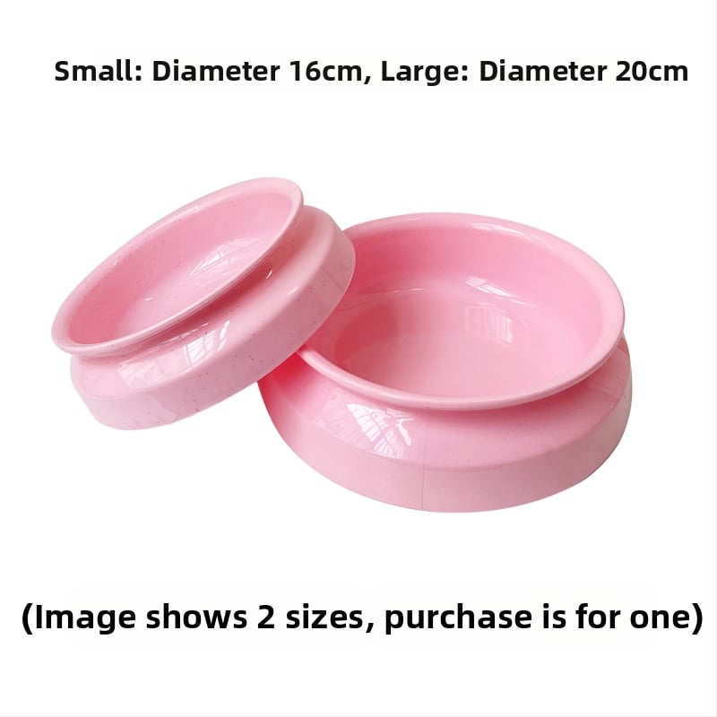 Керамична двуфункционална купа за храна и вода за котки — Naughty марка, без автоматично подхранване