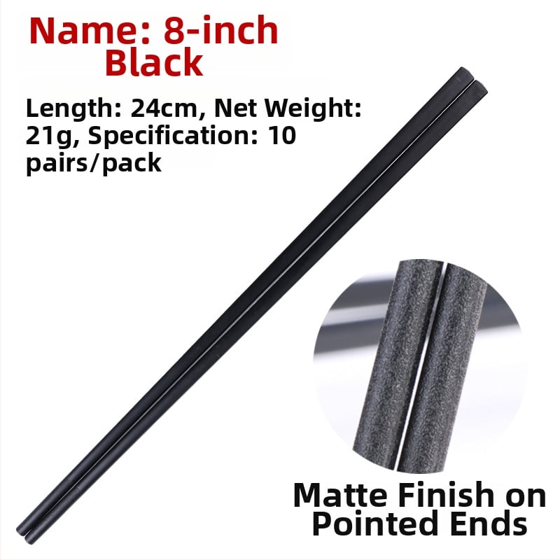 A5 Melamínové paličky na jedlo pre reštaurácie a hotely – vysokoteplotná odolnosť, japonský štýl, komerčné príborové náradie