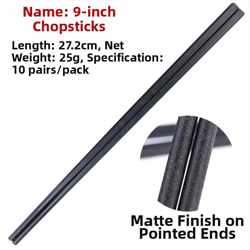 A5 Melamínové paličky na jedlo pre reštaurácie a hotely – vysokoteplotná odolnosť, japonský štýl, komerčné príborové náradie