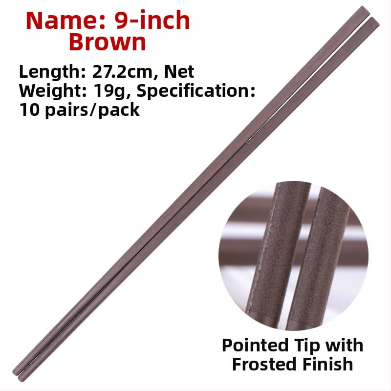 A5 Melamínové paličky na jedlo pre reštaurácie a hotely – vysokoteplotná odolnosť, japonský štýl, komerčné príborové náradie