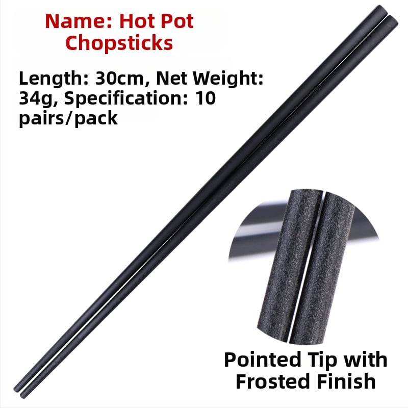 A5 Melamínové paličky na jedlo pre reštaurácie a hotely – vysokoteplotná odolnosť, japonský štýl, komerčné príborové náradie