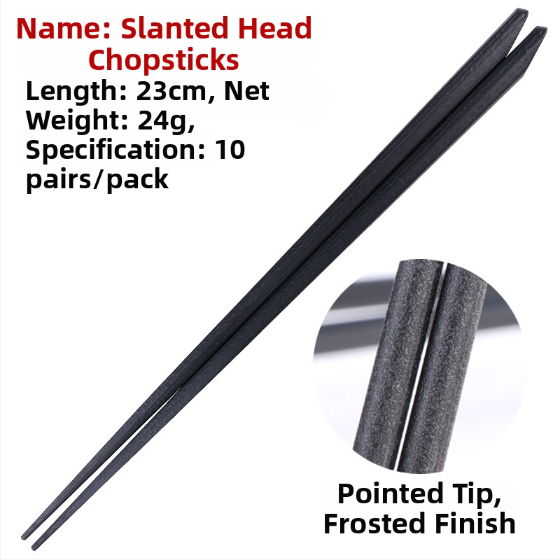 A5 Melamínové paličky na jedlo pre reštaurácie a hotely – vysokoteplotná odolnosť, japonský štýl, komerčné príborové náradie