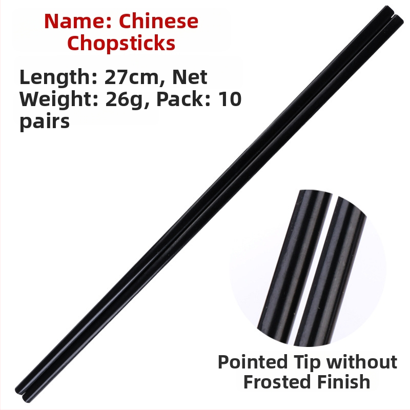 A5 Melamínové paličky na jedlo pre reštaurácie a hotely – vysokoteplotná odolnosť, japonský štýl, komerčné príborové náradie