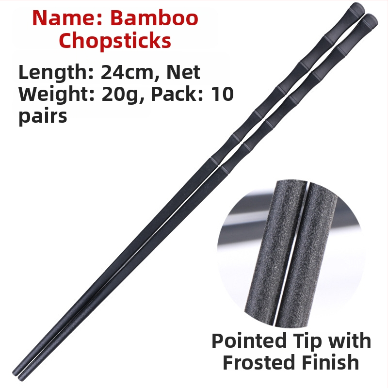 A5 Melamínové paličky na jedlo pre reštaurácie a hotely – vysokoteplotná odolnosť, japonský štýl, komerčné príborové náradie