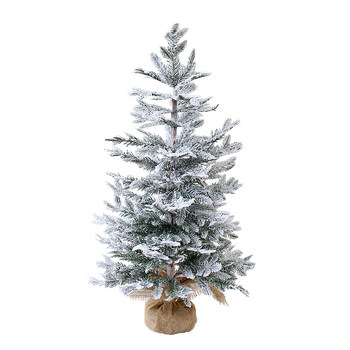 Stolný vianočný stromček s vločkami snehu, borový dizajn, Yue Xiaoyi, model SD=XSXH-E, určený na stojan na podlahe