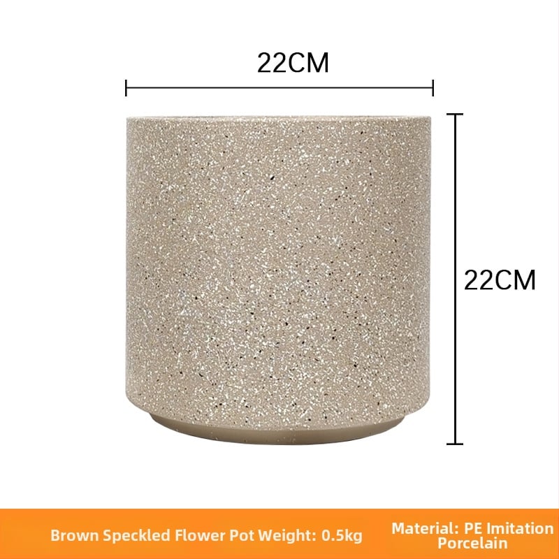 Vnútorná krajinná dekorácia: betónový kvetináč, nordický štýl, podlahový typ, vhodné pre kancelárie, hotely a domáce bývanie