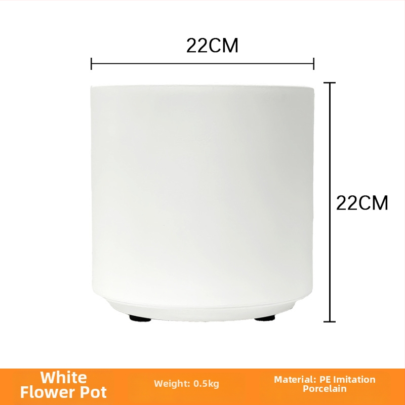 Vnútorná krajinná dekorácia: betónový kvetináč, nordický štýl, podlahový typ, vhodné pre kancelárie, hotely a domáce bývanie