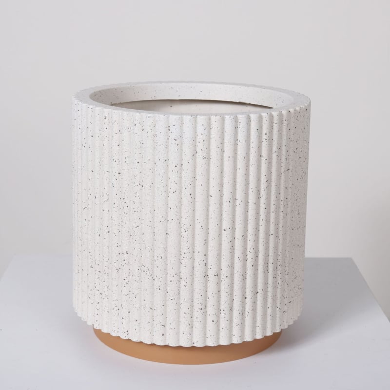 Vnútorná krajinná dekorácia: betónový kvetináč, nordický štýl, podlahový typ, vhodné pre kancelárie, hotely a domáce bývanie