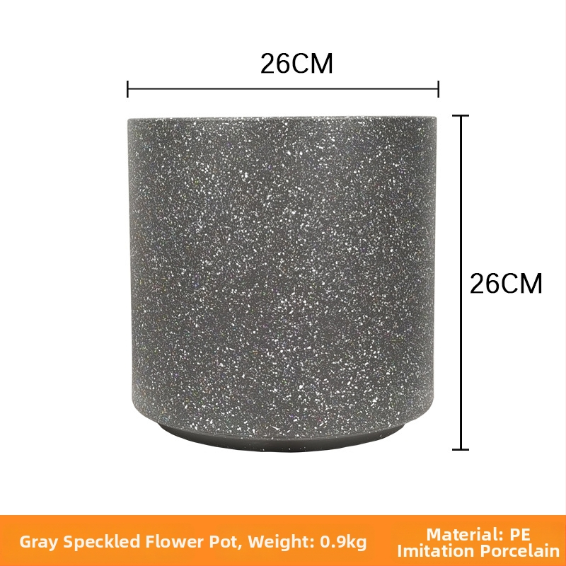 Vnútorná krajinná dekorácia: betónový kvetináč, nordický štýl, podlahový typ, vhodné pre kancelárie, hotely a domáce bývanie