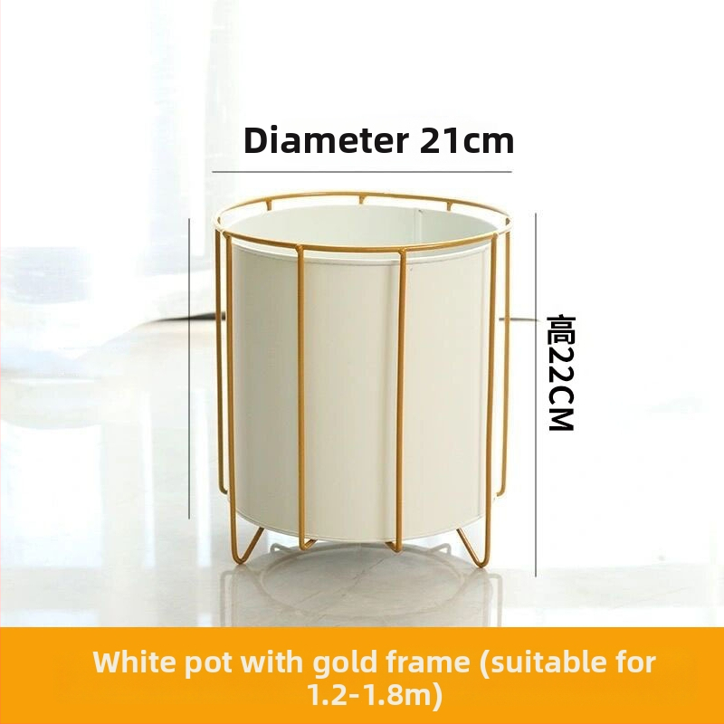 Vnútorná krajinná dekorácia: betónový kvetináč, nordický štýl, podlahový typ, vhodné pre kancelárie, hotely a domáce bývanie