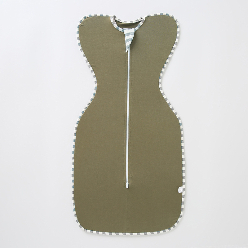 Detský spací vak z bambusových vlákien pre novorodencov – všetky ročné obdobia, jednobarevný