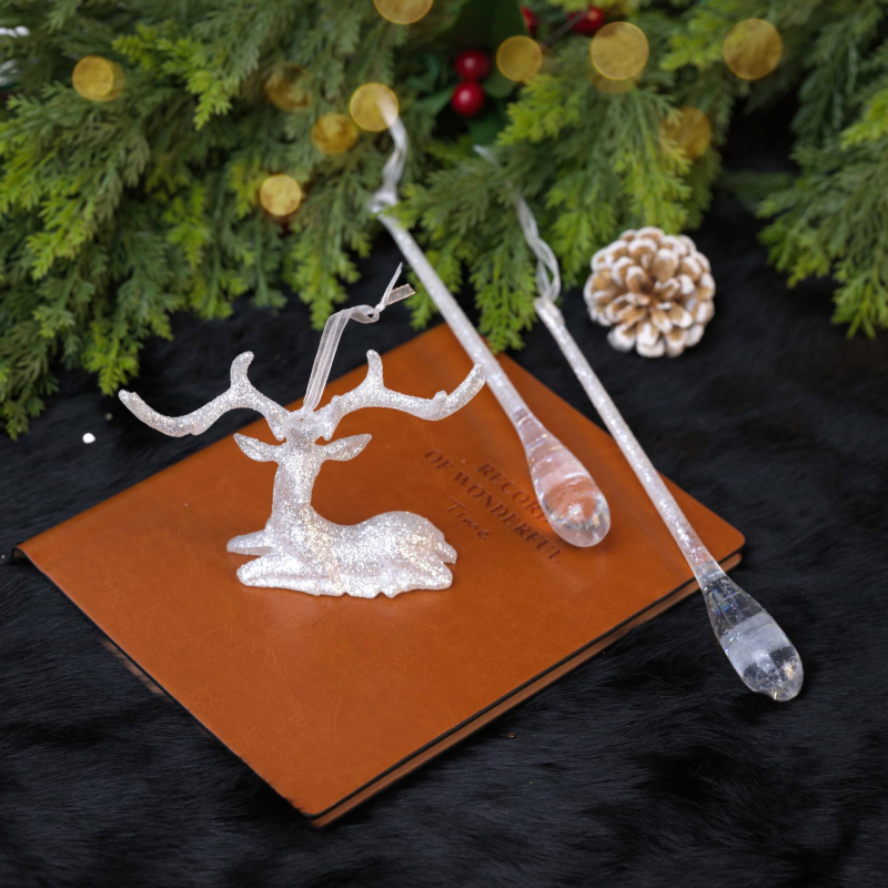 Akrylový visiaci ozdobný prvok – Vianočný štýl, na Vianoce, značka Miman