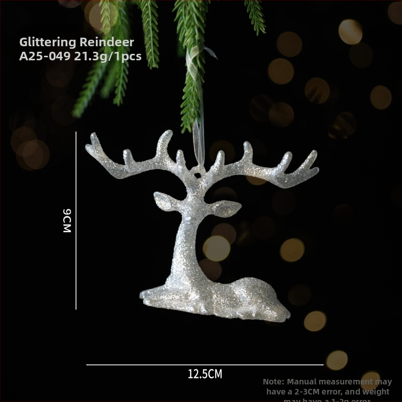 Akrylový visiaci ozdobný prvok – Vianočný štýl, na Vianoce, značka Miman