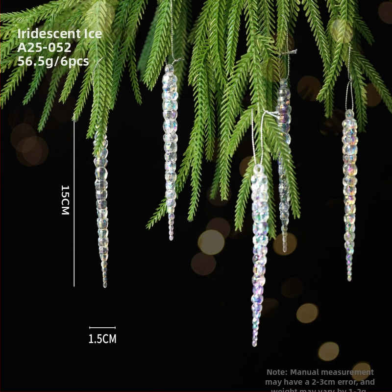 Akrylový visiaci ozdobný prvok – Vianočný štýl, na Vianoce, značka Miman