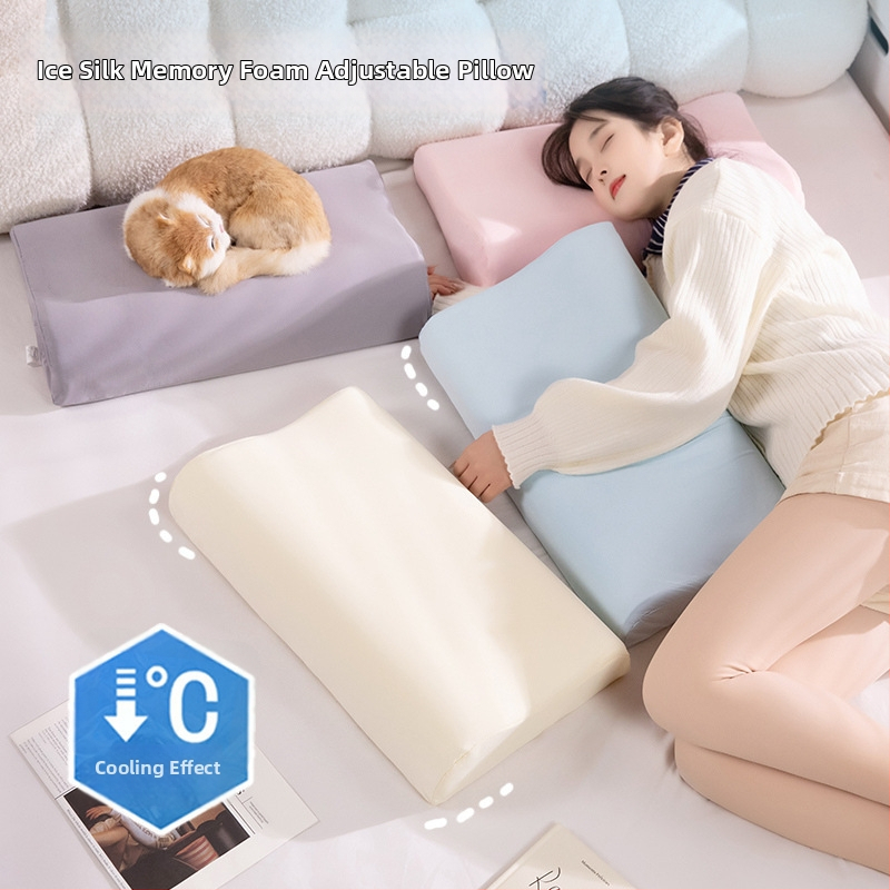 Mäluvahtpadja, Ice Silk materjal, lainelise kujuga, üldiseks kasutamiseks