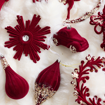 Seek Wood Európsky štýl vianočná plastová visiaca ozdoba Plant Weave Hanging Ornament, Kód 25-Plant Weave Hanging Ornament