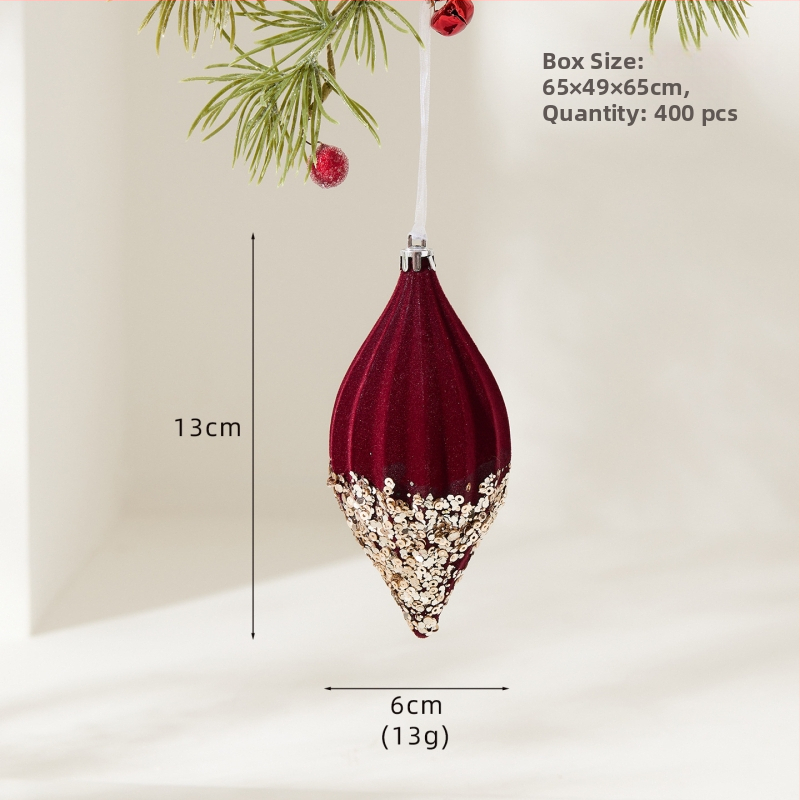 Seek Wood Európsky štýl vianočná plastová visiaca ozdoba Plant Weave Hanging Ornament, Kód 25-Plant Weave Hanging Ornament
