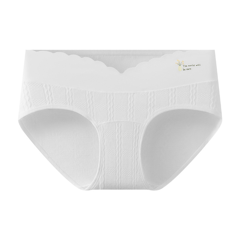 Pružné tehotenské bavlnené spodné nohavičky – nízky pás, podpora bruška, priedušné, antibakteriálne, na všetky ročné obdobia