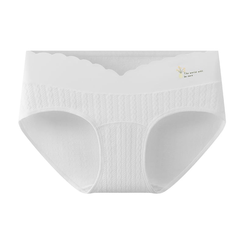 Pružné tehotenské bavlnené spodné nohavičky – nízky pás, podpora bruška, priedušné, antibakteriálne, na všetky ročné obdobia