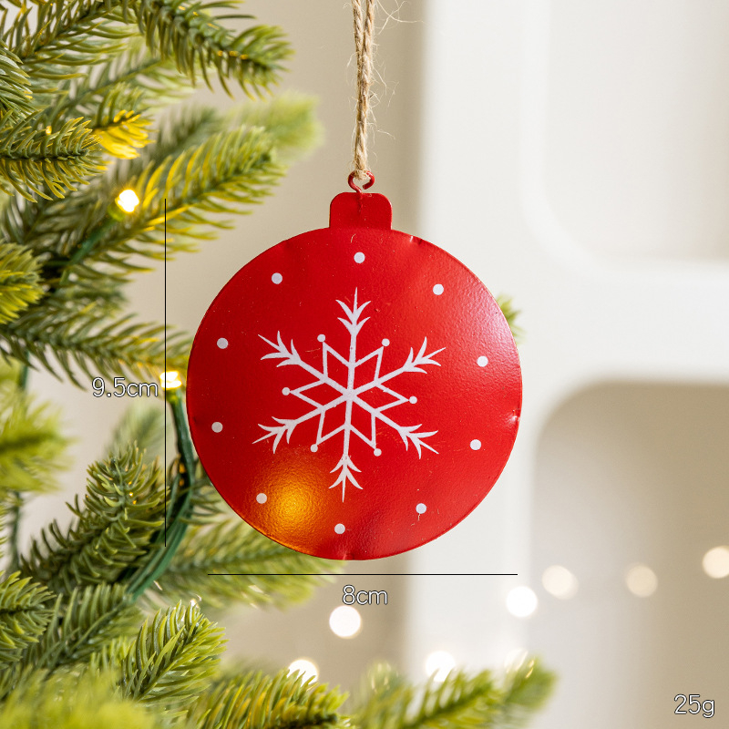 Dekoratívny prívesok - päťbodová severná hviezda s červenou darčekovou krabičkou (Materiál: 106847; Značka: Snow fir christmas; Používané sviatky: Vianoce)