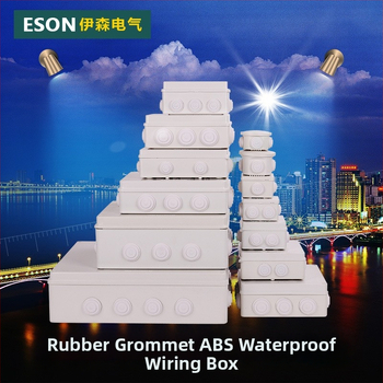 ESON Electric plastikinė vandeniui atspari jungiamoji dėžė lauko sąlygomis – maitinimo ir skirstymo dėžė, pramoninė įranga, individualus užsakymas