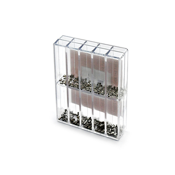 Hodinkové stĺpce trubičky – box s 10 priehradkami, príslušenstvo pre hodinky, značka Xiao Xu Zi