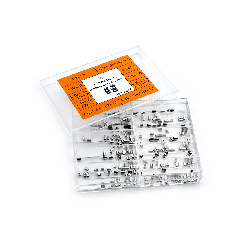 Hodinkové stĺpce trubičky – box s 10 priehradkami, príslušenstvo pre hodinky, značka Xiao Xu Zi