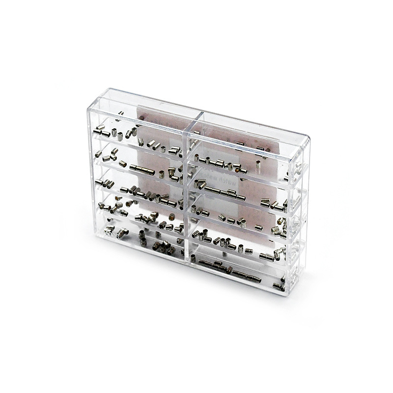 Hodinkové stĺpce trubičky – box s 10 priehradkami, príslušenstvo pre hodinky, značka Xiao Xu Zi